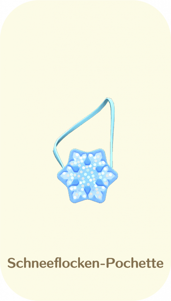 Schneeflocken Pochette